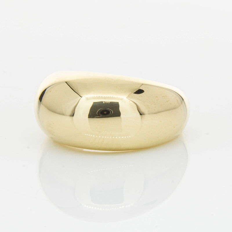 9ct Yellow Gold Madonna Ring-Ring-Walker & Hall