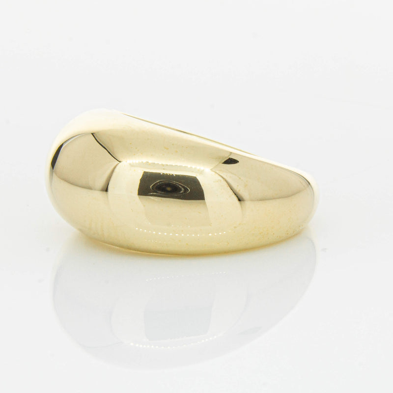 9ct Yellow Gold Madonna Ring-Ring-Walker & Hall