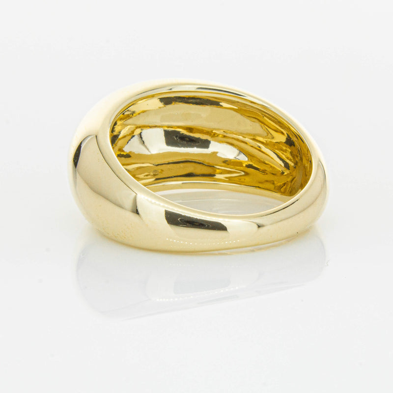 9ct Yellow Gold Madonna Ring-Ring-Walker & Hall