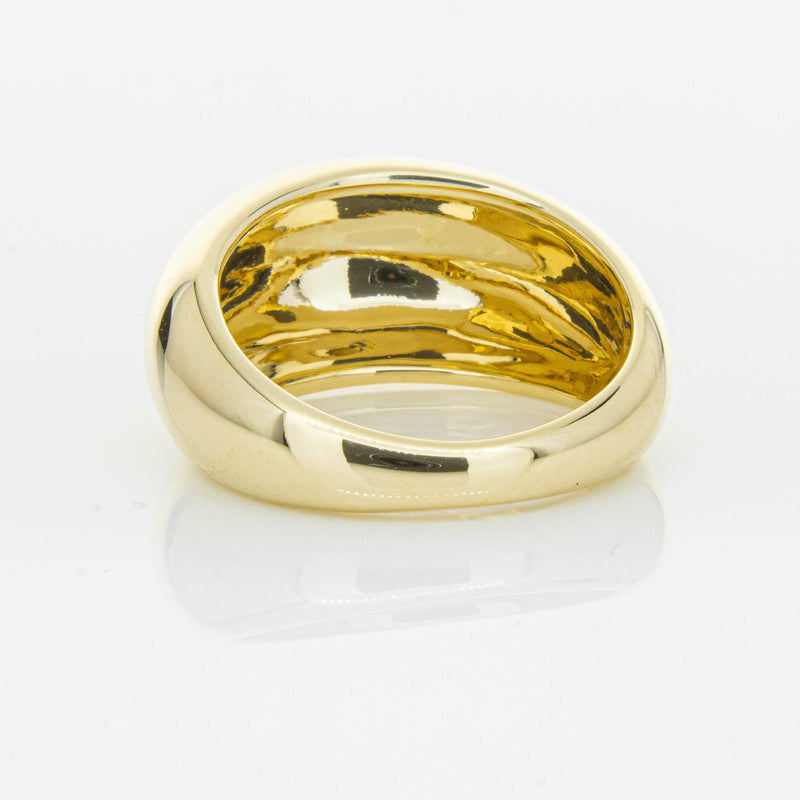 9ct Yellow Gold Madonna Ring-Ring-Walker & Hall