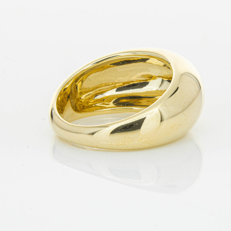 9ct Yellow Gold Madonna Ring-Ring-Walker & Hall