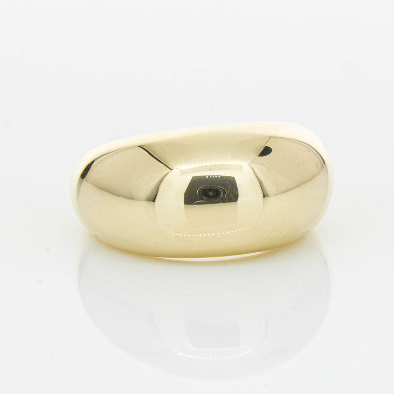 9ct Yellow Gold Madonna Ring-Ring-Walker & Hall