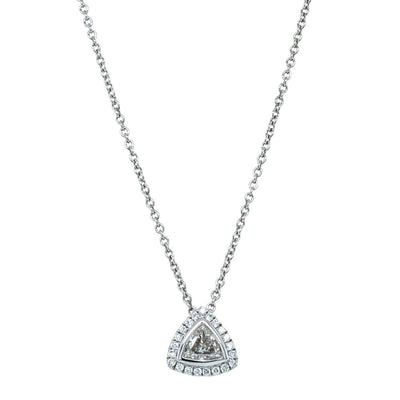 18ct White Gold Diamond Isla Necklace-Necklace-Walker & Hall