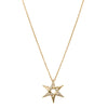 18ct Yellow Gold Astra Star Necklace-Necklace-Walker & Hall