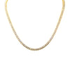18ct Yellow Gold Diamond Embrace Necklace-Necklace-Walker & Hall