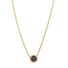 18ct Yellow Gold .66ct Black Diamond Natalia Pendant-Necklace-Walker & Hall