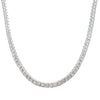 Deja Vu 18ct White Gold 3.68ct Diamond Necklace-Necklace-Walker & Hall