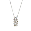 Deja Vu Platinum 1.10ct Diamond Cluster Pendant-Necklace-Walker & Hall