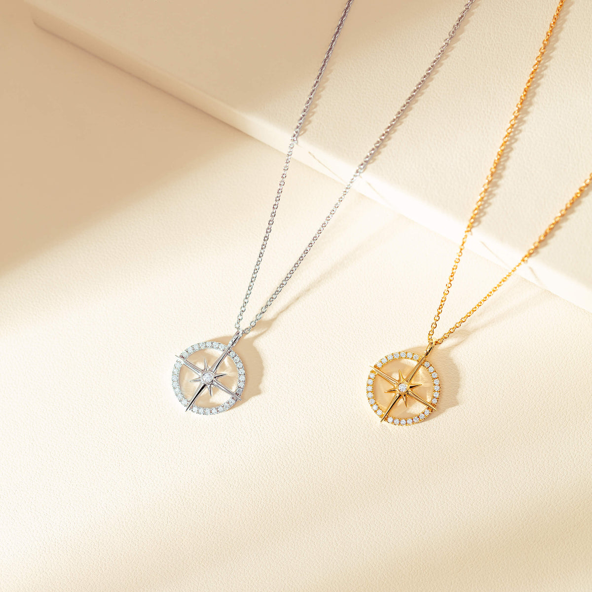 2024 Walker & Hall Christmas Star - Polaris in white gold and yellow gold