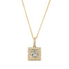 18ct Yellow Gold 1.52ct Reclaimed Diamond Pendant-Necklace-Walker & Hall
