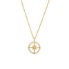 18ct Yellow Gold Polaris Star Necklace-Necklace-Walker & Hall