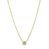 18ct Yellow Gold .40ct Radiant Cut Diamond Natalia Pendant-Necklace-Walker & Hall