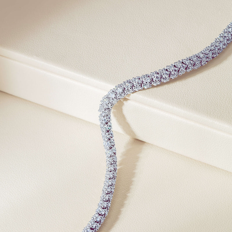 18ct White Gold 11.94ct Diamond Marilyn Necklace - Necklace - Walker & Hall