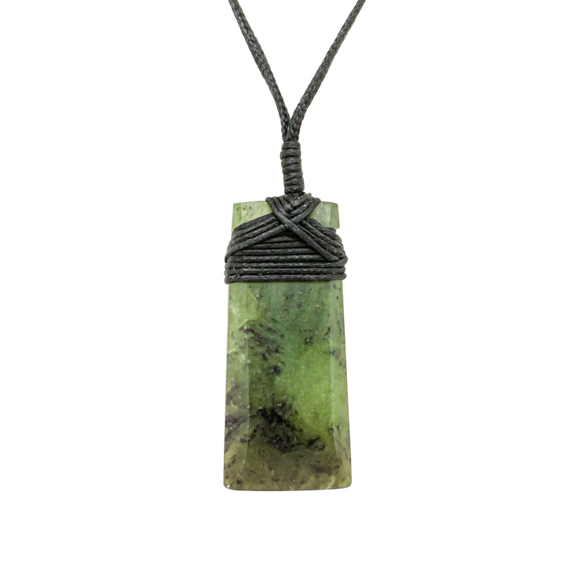 NZ Greenstone Small Toki Pendant-Necklace-Walker & Hall