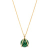 9ct Yellow Gold Malachite - Of Spirit Mindfulness Pendant-Necklace-Walker & Hall
