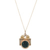 Vintage 9ct Yellow Gold Bloodstone Spinner Pendant-Necklace-Walker & Hall