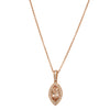18ct Rose Gold 1.03ct Diamond Aurora Pendant-Necklace-Walker & Hall