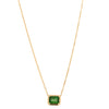 18ct Yellow Gold 1.66ct Emerald Natalia Pendant-Necklace-Walker & Hall