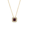 18ct Yellow Gold 1.63ct Ruby & Diamond Isla Pendant-Necklace-Walker & Hall