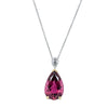 Deja Vu 18ct White Gold 16.50ct Tourmaline & Diamond Pendant-Necklace-Walker & Hall
