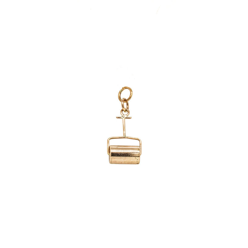 Deja Vu 9ct Yellow Gold Lawn Roller Charm-Charm-Walker & Hall