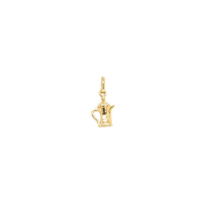 Deja Vu 18ct Yellow Gold Coffee Jug Charm-Charm-Walker & Hall