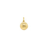 Deja Vu 18ct Yellow Gold Hollow Football Charm-Charm-Walker & Hall