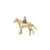 Deja Vu 9ct Yellow Gold Horse Charm - Necklace - Walker & Hall