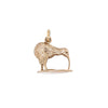 Deja Vu 9ct Rose Gold Kiwi Charm - Necklace - Walker & Hall