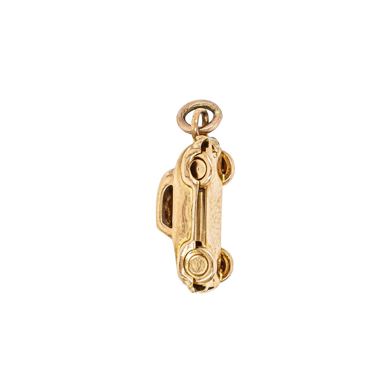 Deja Vu 18ct Rose Gold Car Charm - Necklace - Walker & Hall
