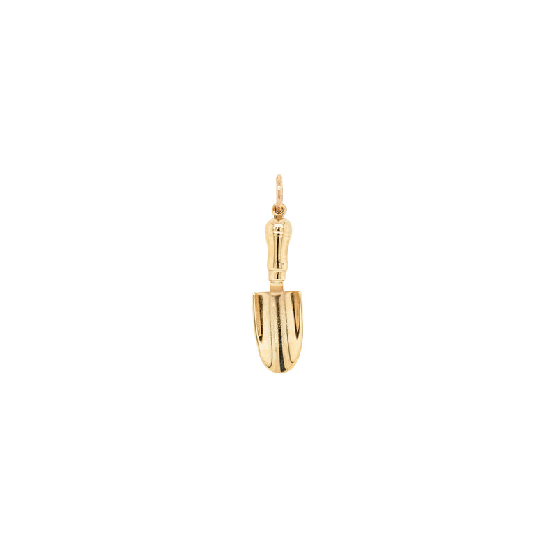 Deja Vu 9ct Yellow Gold Gardening Trowel Charm-Charm-Walker & Hall