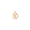Deja Vu 10ct Yellow Gold Aquarius Charm-Charm-Walker & Hall