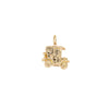 Deja Vu 9ct Yellow Gold Hollow Vintage Car Charm-Charm-Walker & Hall