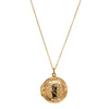 Deja Vu 8ct Yellow Gold Filled Round Locket-Necklace-Walker & Hall