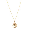 Deja Vu 18ct Yellow Gold Virgin Mary Pendant With Fancy Chain - Necklace - Walker & Hall