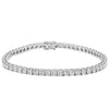 18ct White Gold 6.01ct Diamond Jubilee Bracelet-Bracelet-Walker & Hall