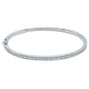 Deja Vu 18ct White Gold .80ct Diamond Bangle-Bracelet-Walker & Hall