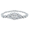 Deja Vu Platinum 6.34ct Diamond Cluster Bracelet - Bracelet - Walker & Hall
