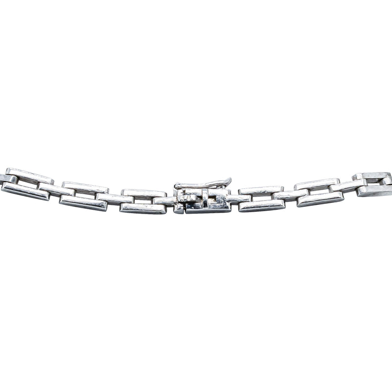 Deja Vu Platinum 6.34ct Diamond Cluster Bracelet - Bracelet - Walker & Hall