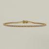 14ct Yellow Gold 1.00ct Diamond Tennis Bracelet - Bracelet - Walker & Hall