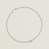 18ct White Gold Diamond Natalia Single-Stone Bracelet - Bracelet - Walker & Hall