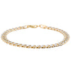 9ct Yellow Gold Curb Link Bracelet-Bracelet-Walker & Hall