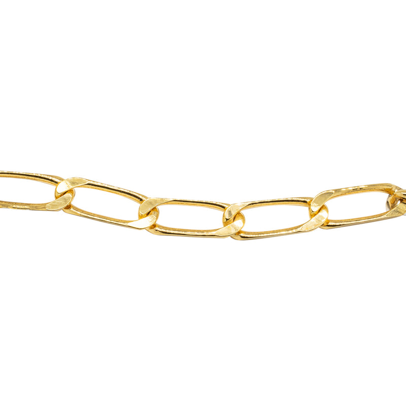 9ct Yellow Gold Curb Bracelet-Bracelet-Walker & Hall