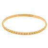 Deja Vu 23ct Yellow Gold Studded Bangle-Bracelet-Walker & Hall