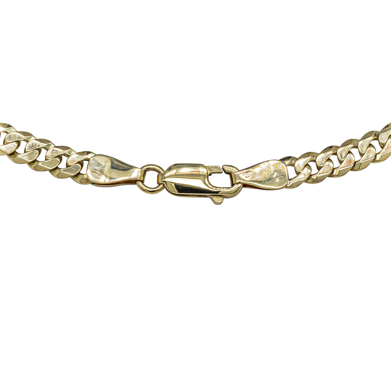 Deja Vu 9ct Yellow Gold Fetter Link Bracelet - Bracelet - Walker & Hall