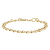 9ct Yellow Gold Curb Link Bracelet 18.5cm - Bracelet - Walker & Hall