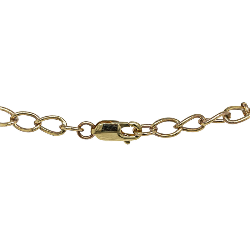 9ct Yellow Gold Curb Link Bracelet 18.5cm - Bracelet - Walker & Hall