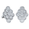 18ct White Gold 1.96ct Diamond Studs-Earrings-Walker & Hall