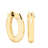 9ct Yellow Gold Oval Hoop Earrings-Earrings-Walker & Hall