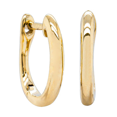 9ct Yellow Gold Cosy Earrings-Earrings-Walker & Hall